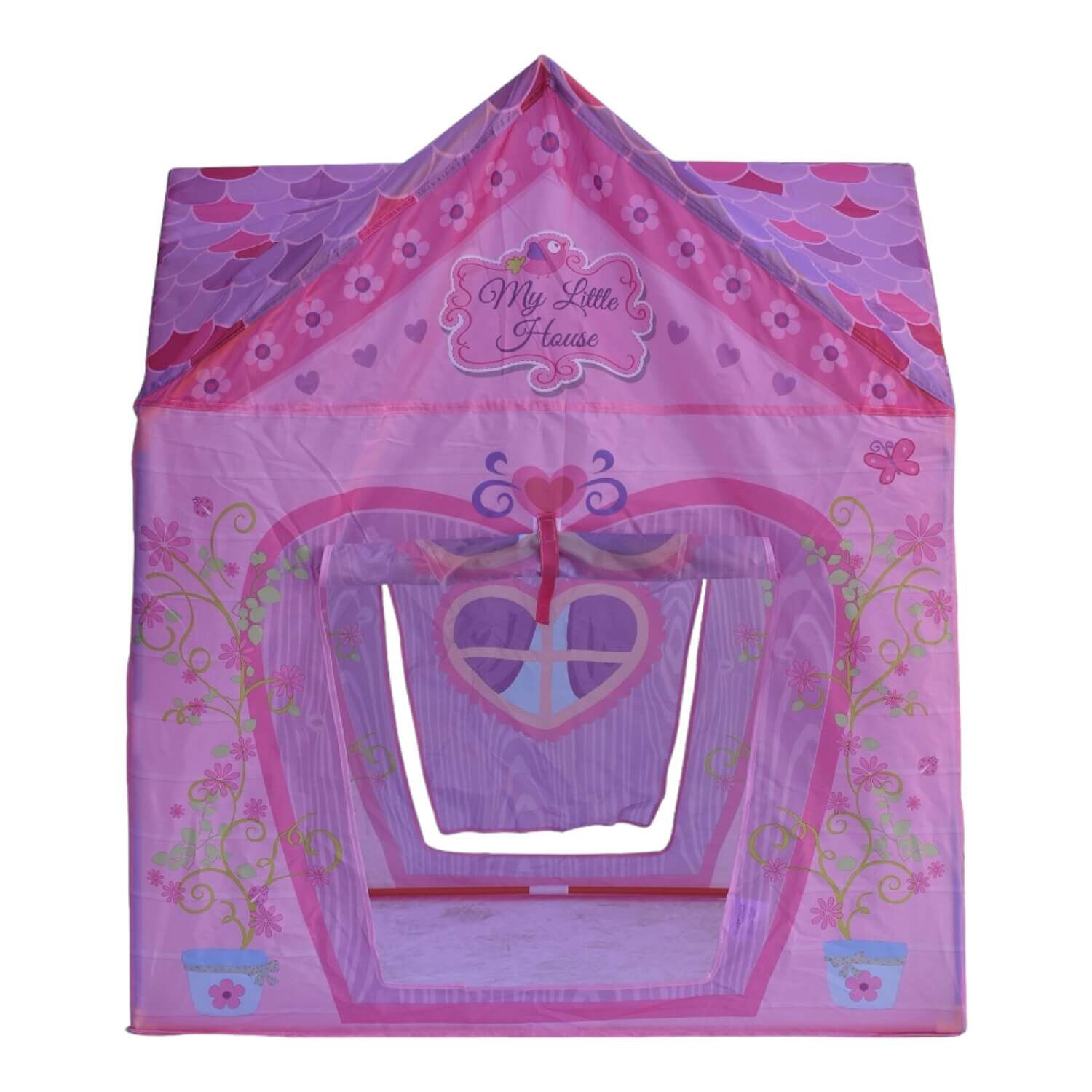 Tienda Carpa Rosa Para Ni&ntilde;os Plegable 95x72x102cm Gamepower image number 2.0