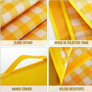 Manta De Picnic Impermeable 1.5 X 2 Mts.