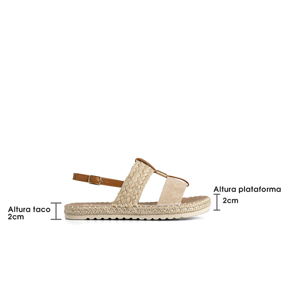 Sandalia Casual De Moda Plana Mujer Weide Qiu362 image number 7.0