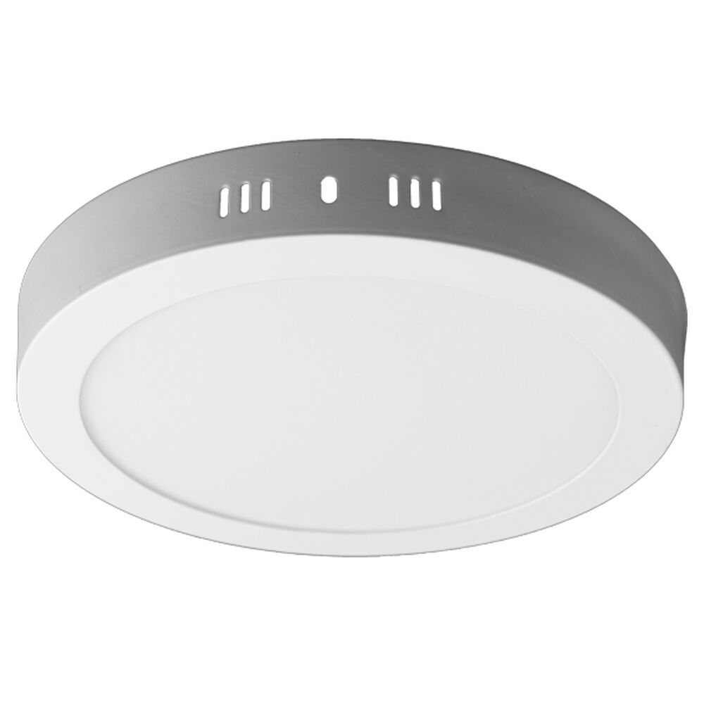 Panel Led Redondo Sobrepuesto De 18w, Luz Día 6500k image number 0.0