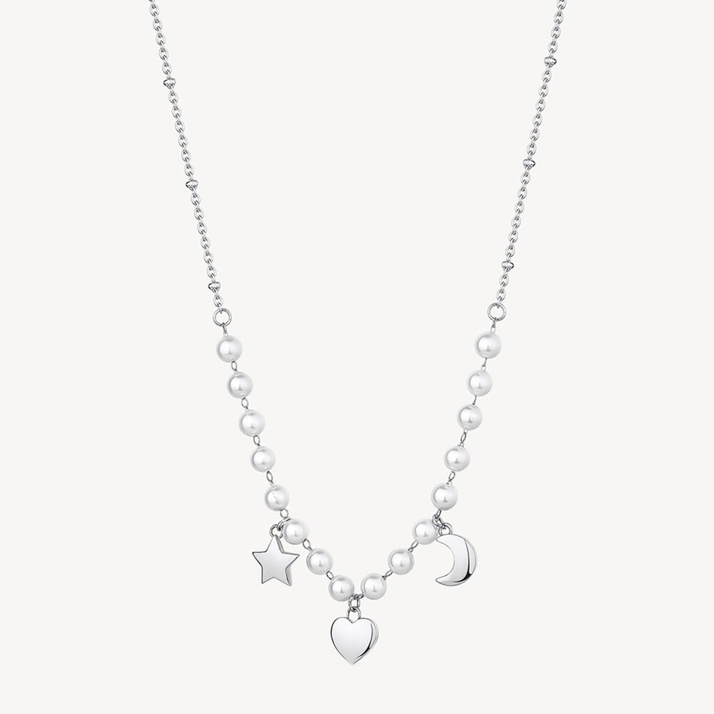 Collar Brosway Bah79 Plateado Mujer image number 0.0