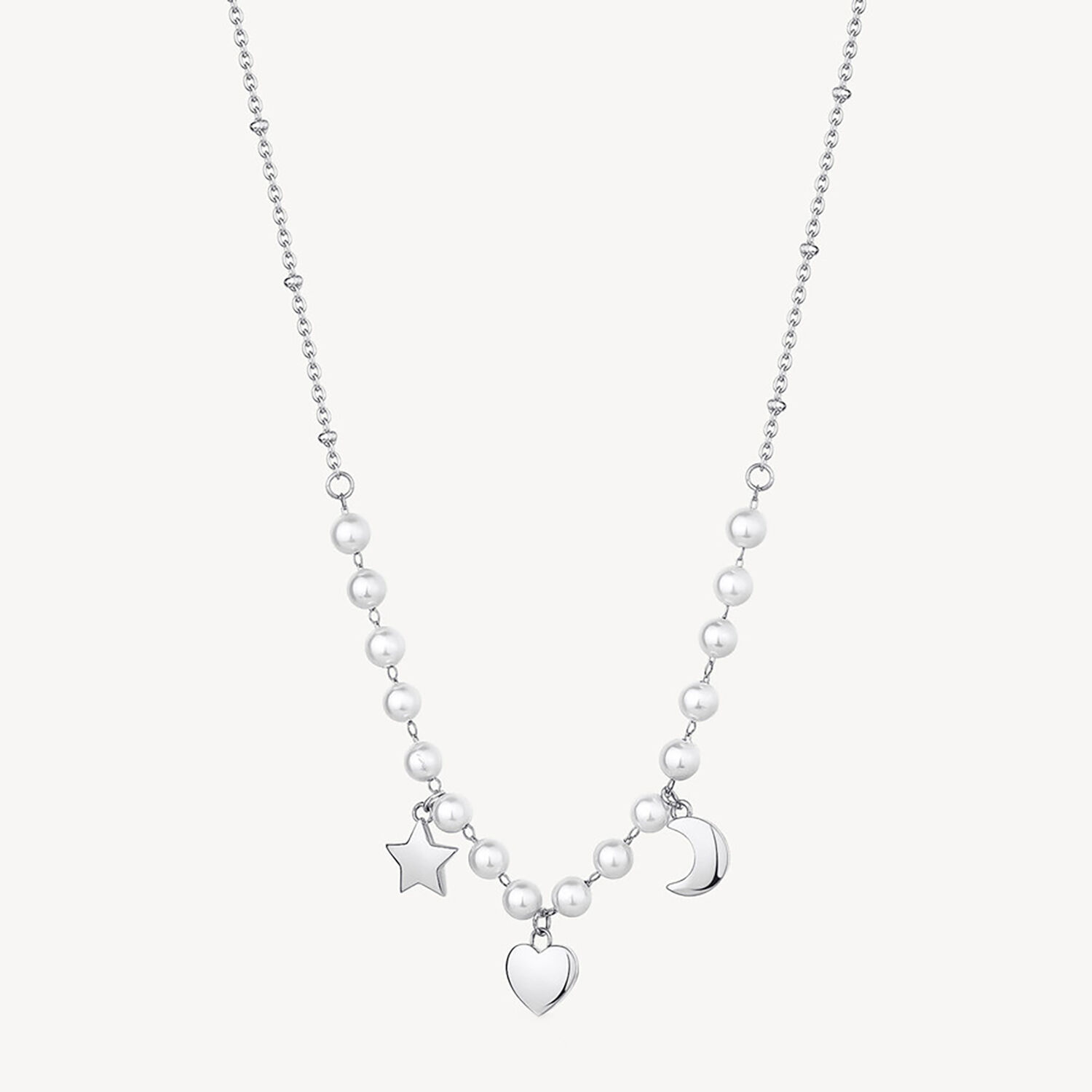 Collar Brosway Bah79 Plateado Mujer image number 0.0