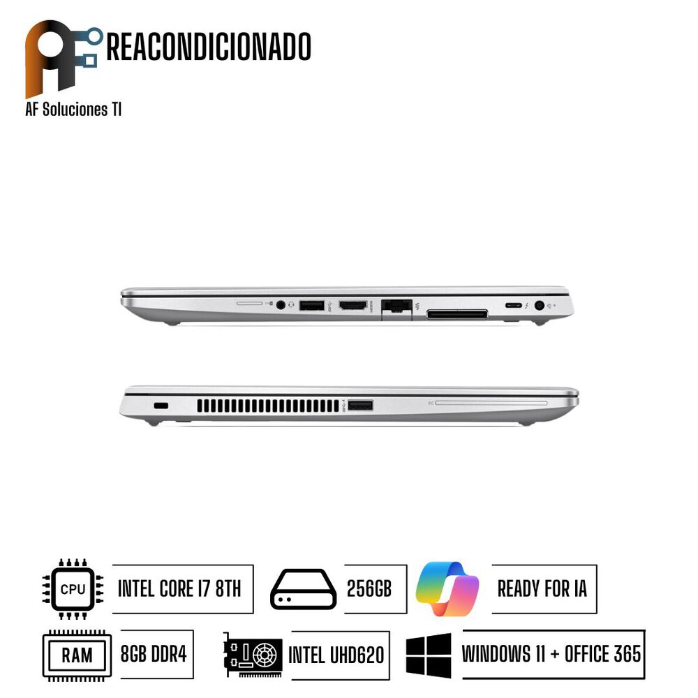 Notebook Hp Probook 840 G5 Essential Windows 11 - Office365 Reacondicionado image number 3.0