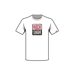 Polera Rockshox Manga Corta R2206 Blanco