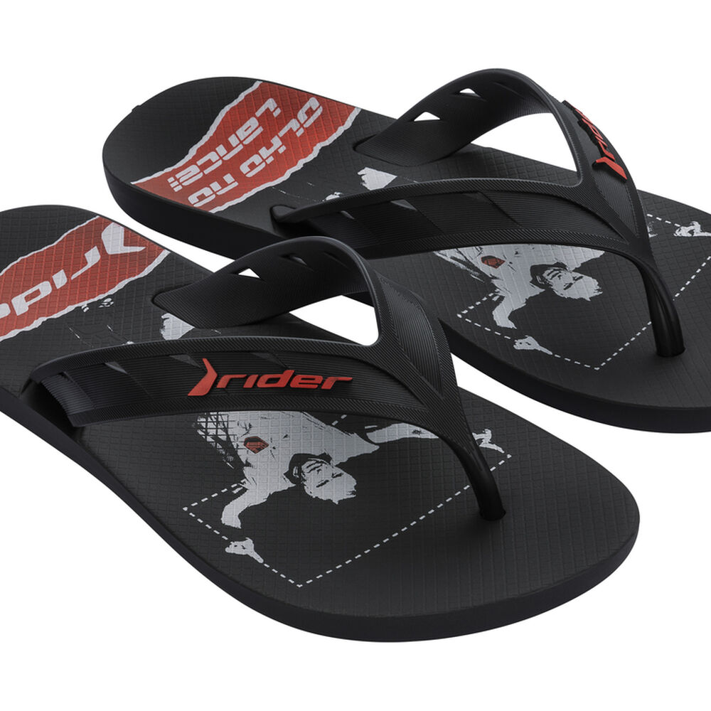 Sandalia Hombre Rojo/negro Street Rider image number 1.0