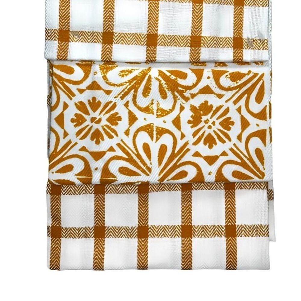 Set 3 Paños De Cocina Happy Cook Amarillo image number 2.0