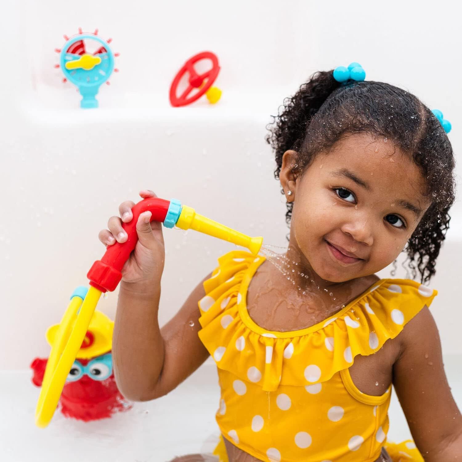 Juego De Ba&ntilde;o Grifo Freddy Spray 'n' Sprinkle Yookidoo image number 5.0