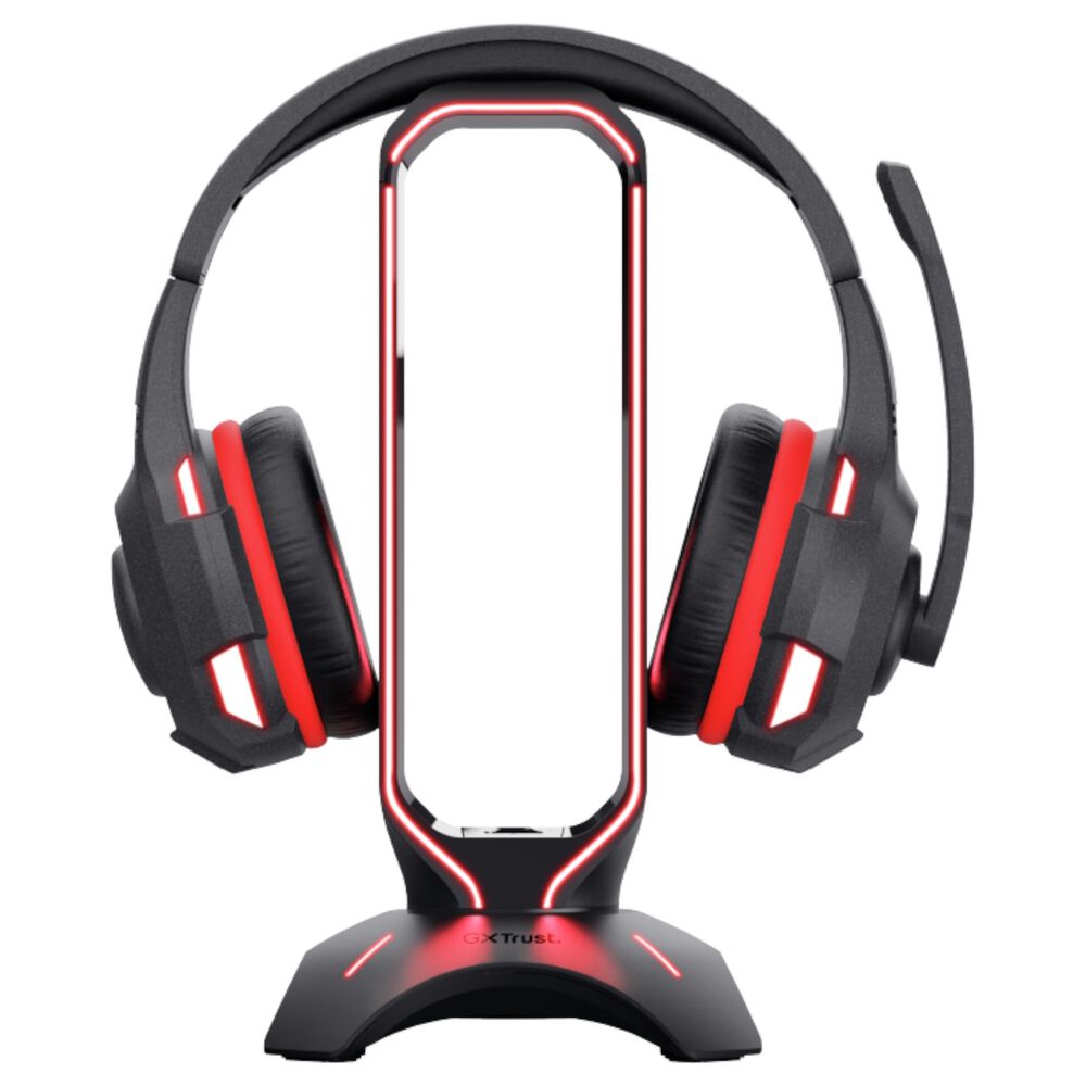 Soporte Stand Gamer Rgb Para Aud&iacute;fonos Trust Gxt 265 + Hub image number 9.0