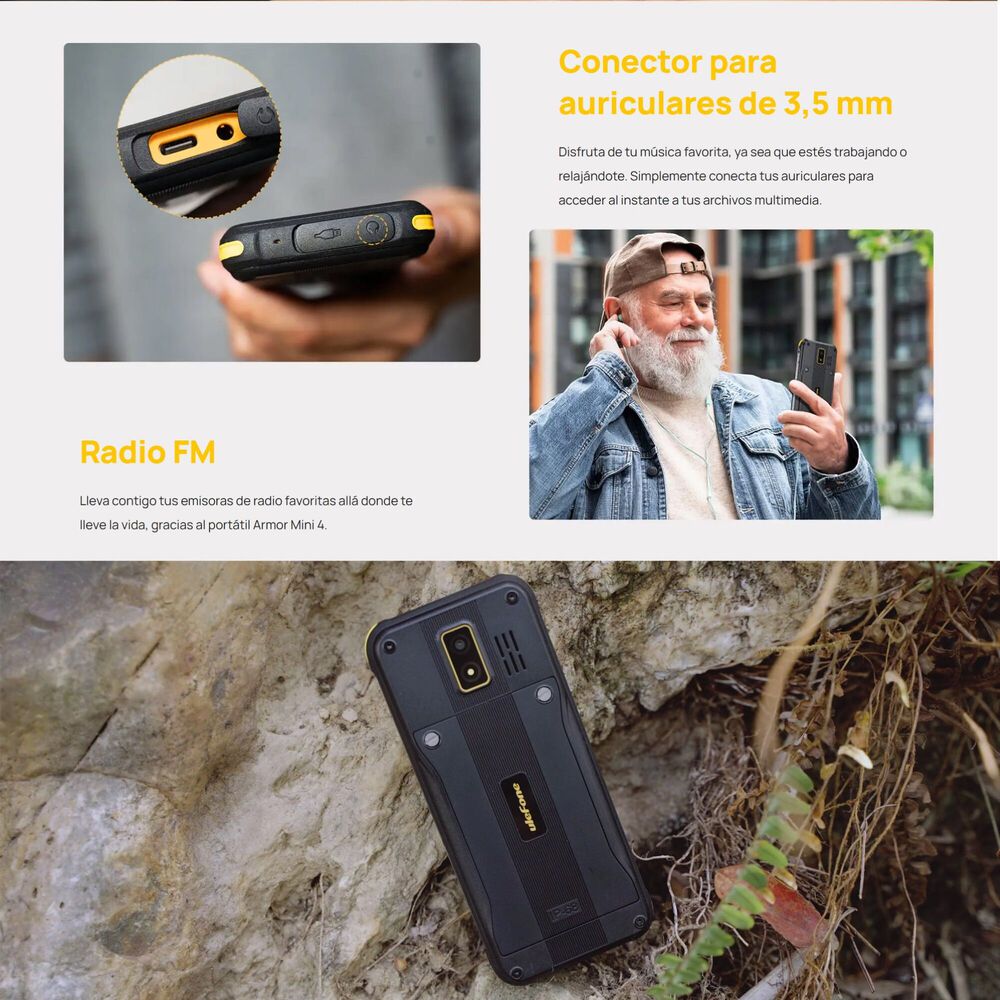 Ulefone Armor Mini 4 Rugerizado 4g Dual Sim Indestructible image number 5.0