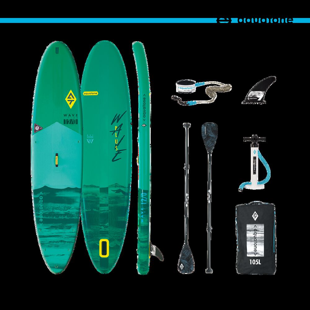 Tabla Stand Up Paddle Aquatone Wave Plus 12,0" All Round Kit image number 5.0