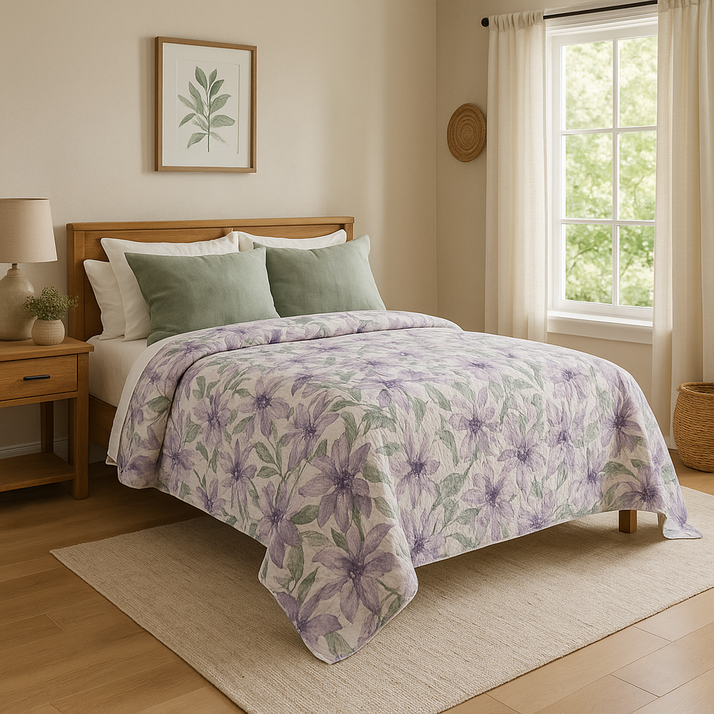 Cubrecama Belle Noite Braga / 2 Plazas image number 4.0