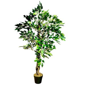 Planta Artificial Ficus Premium 120 Cm. 630 Hjs / Arbusto Real