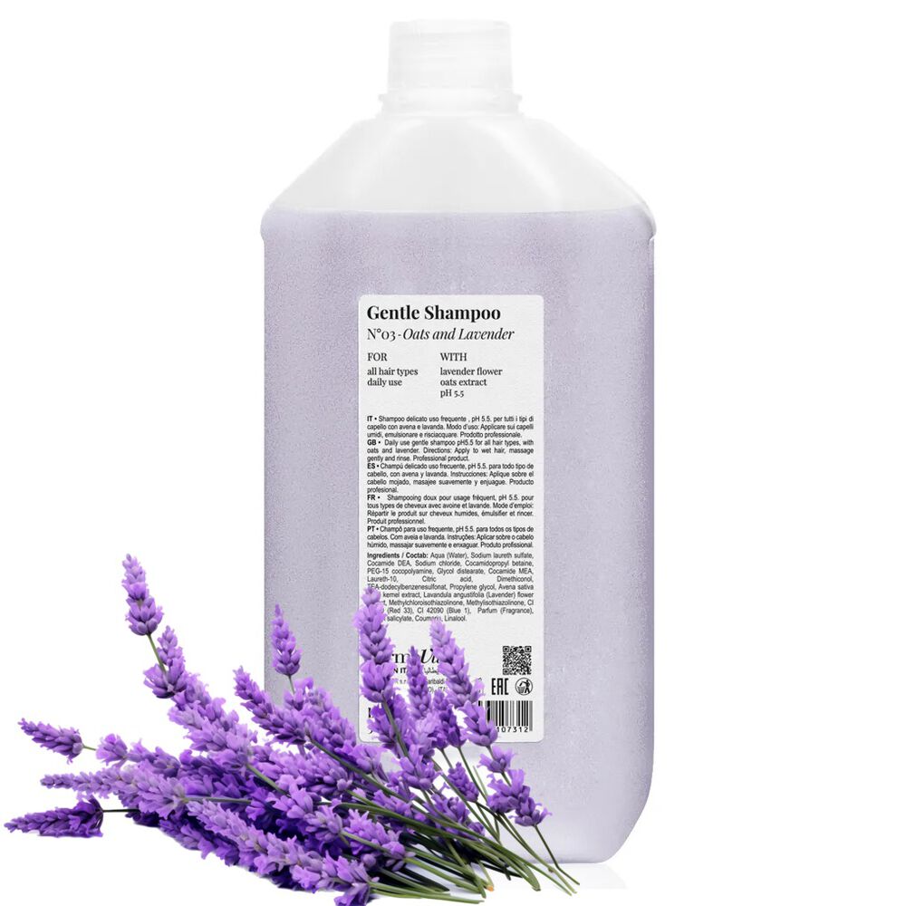 Farmavita Gentle Shampoo Nro 03 Oats And Lavender 5000 Ml image number 1.0