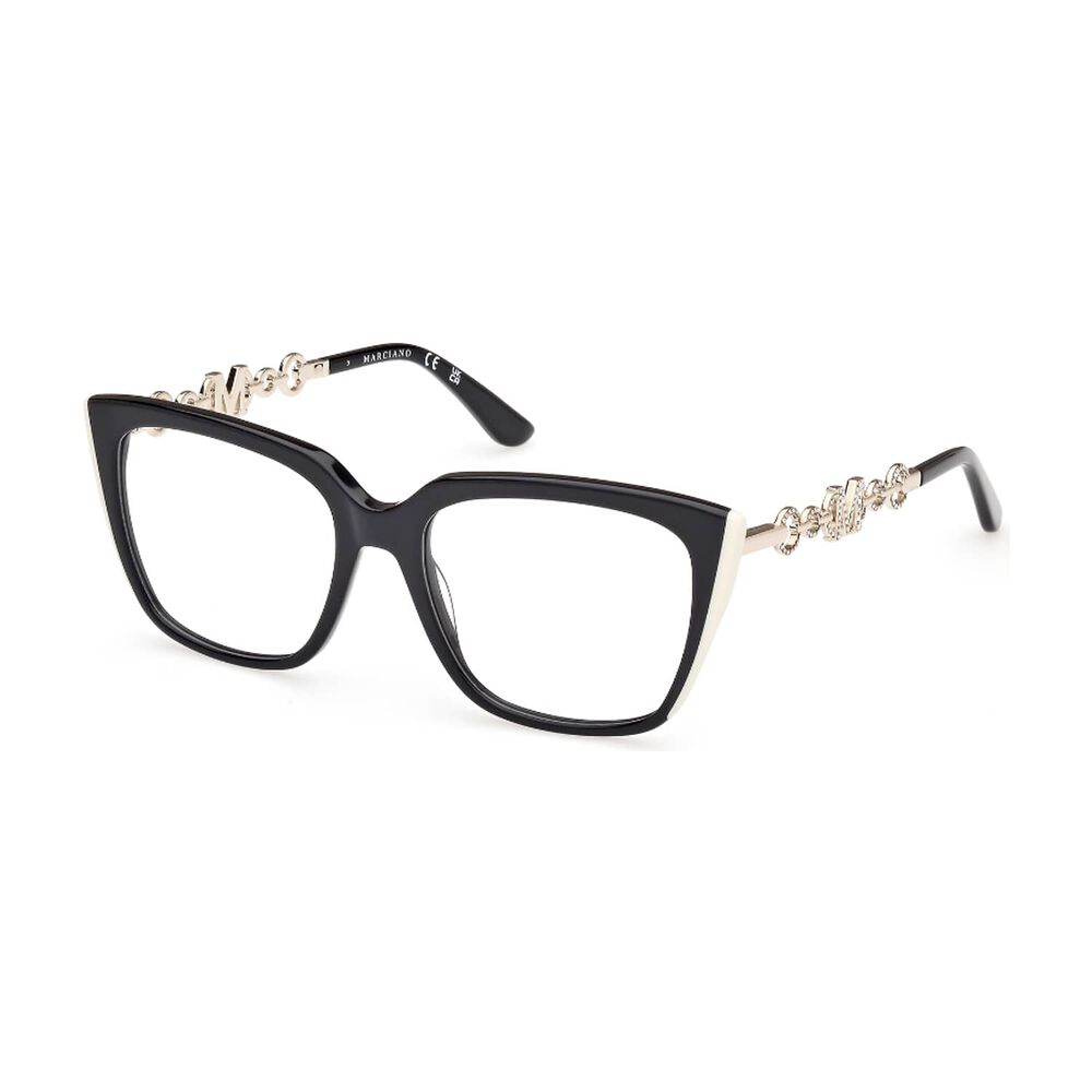 Lentes &Oacute;pticos Negro Brillante Guess By Marciano image number 1.0