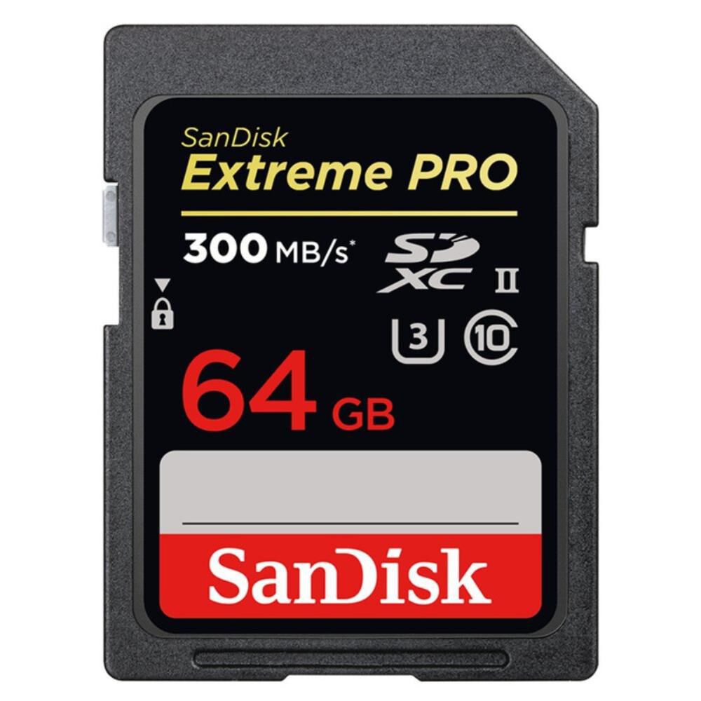 Tarjeta Sd Extreme Pro 64gb Uhs-ii 300mb/s Sandisk Sdsdxdk image number 0.0