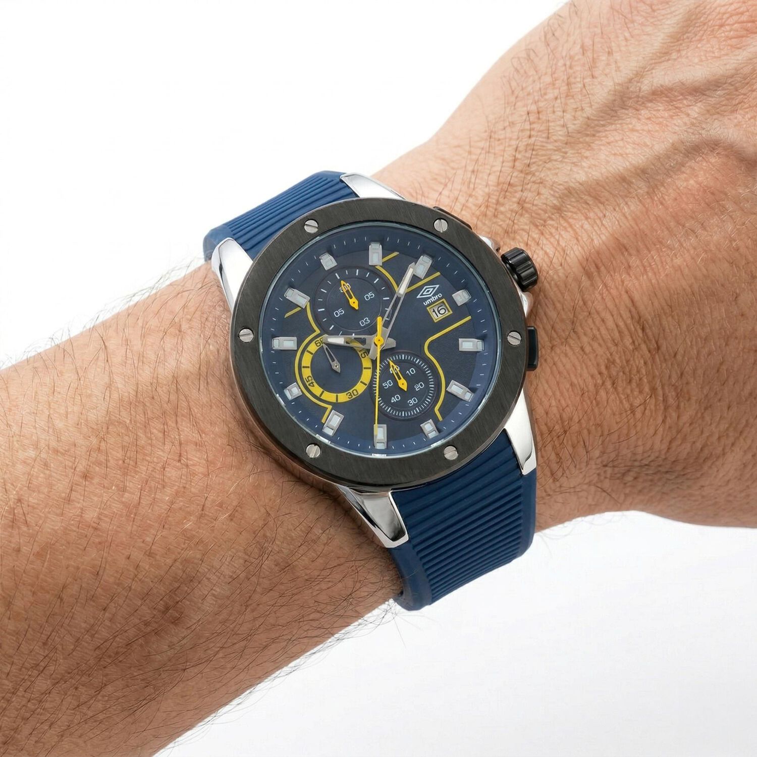 Reloj An&aacute;logo Hombre Umbro Plus Azul Umbp-1500-97 image number 2.0