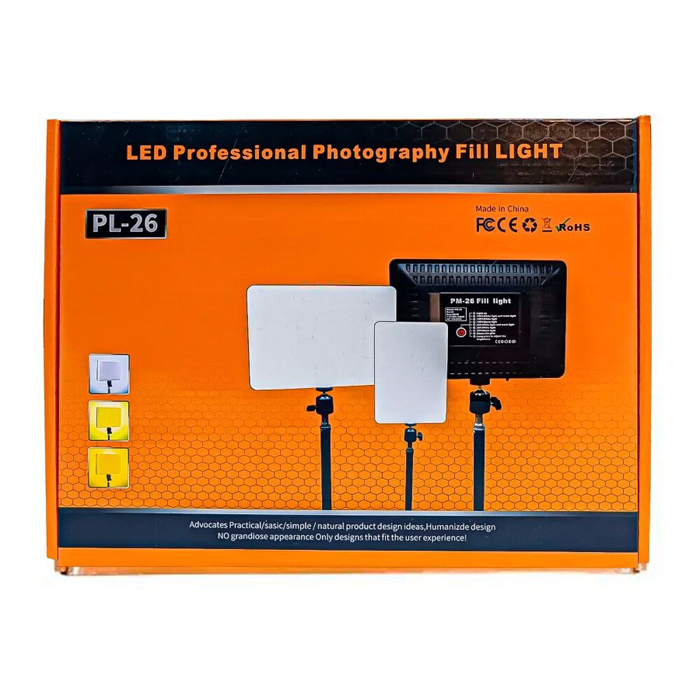 L&aacute;mpara Reflectora Profesional Led Fotograf&iacute;a Luz Con Tripode image number 2.0