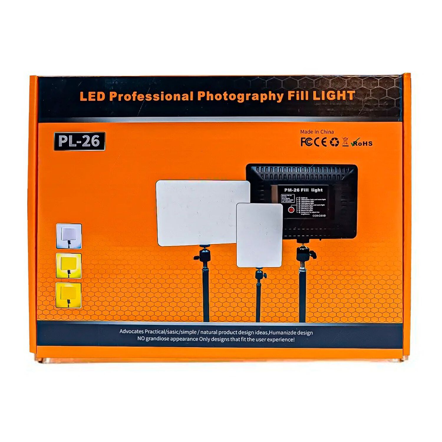 L&aacute;mpara Reflectora Profesional Led Fotograf&iacute;a Luz Con Tripode image number 2.0