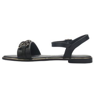 Sandalia Mujer Casual Negro Chalada Buckel-3