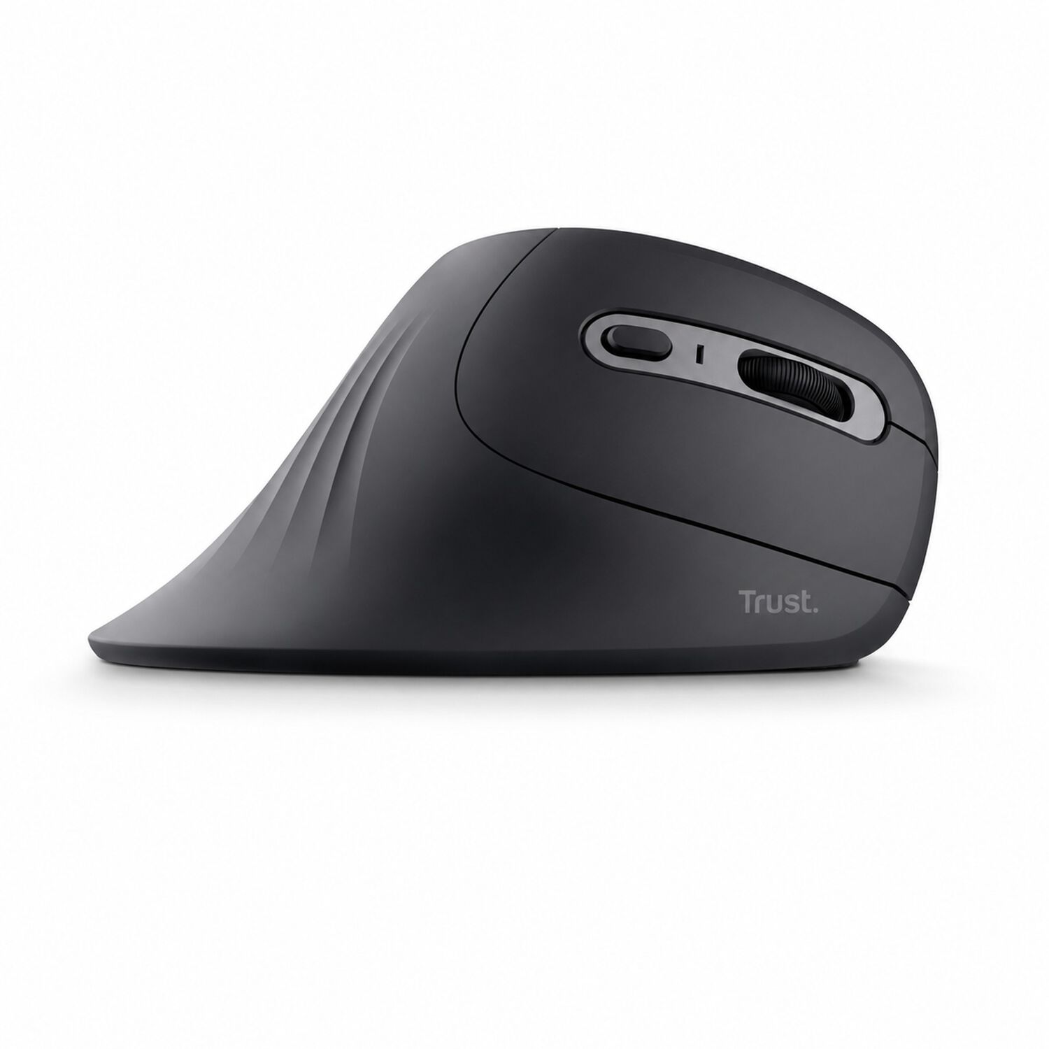 Mouse Vertical Inal&aacute;mbrico Ergon&oacute;mico Trust Verro Black 2g image number 1.0