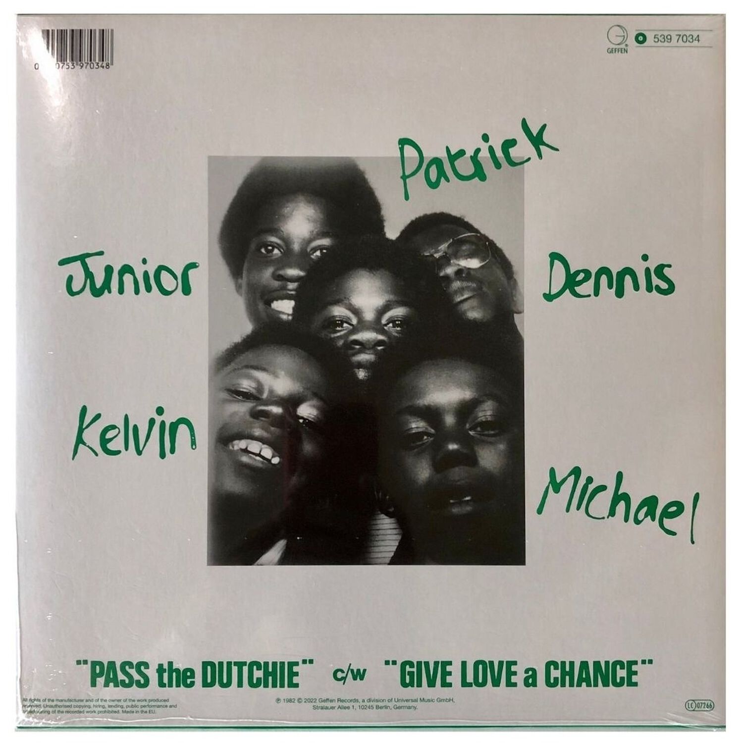 Musical Youth - Pass The Dutchie | 10" Maxi Single Vinilo image number 1.0