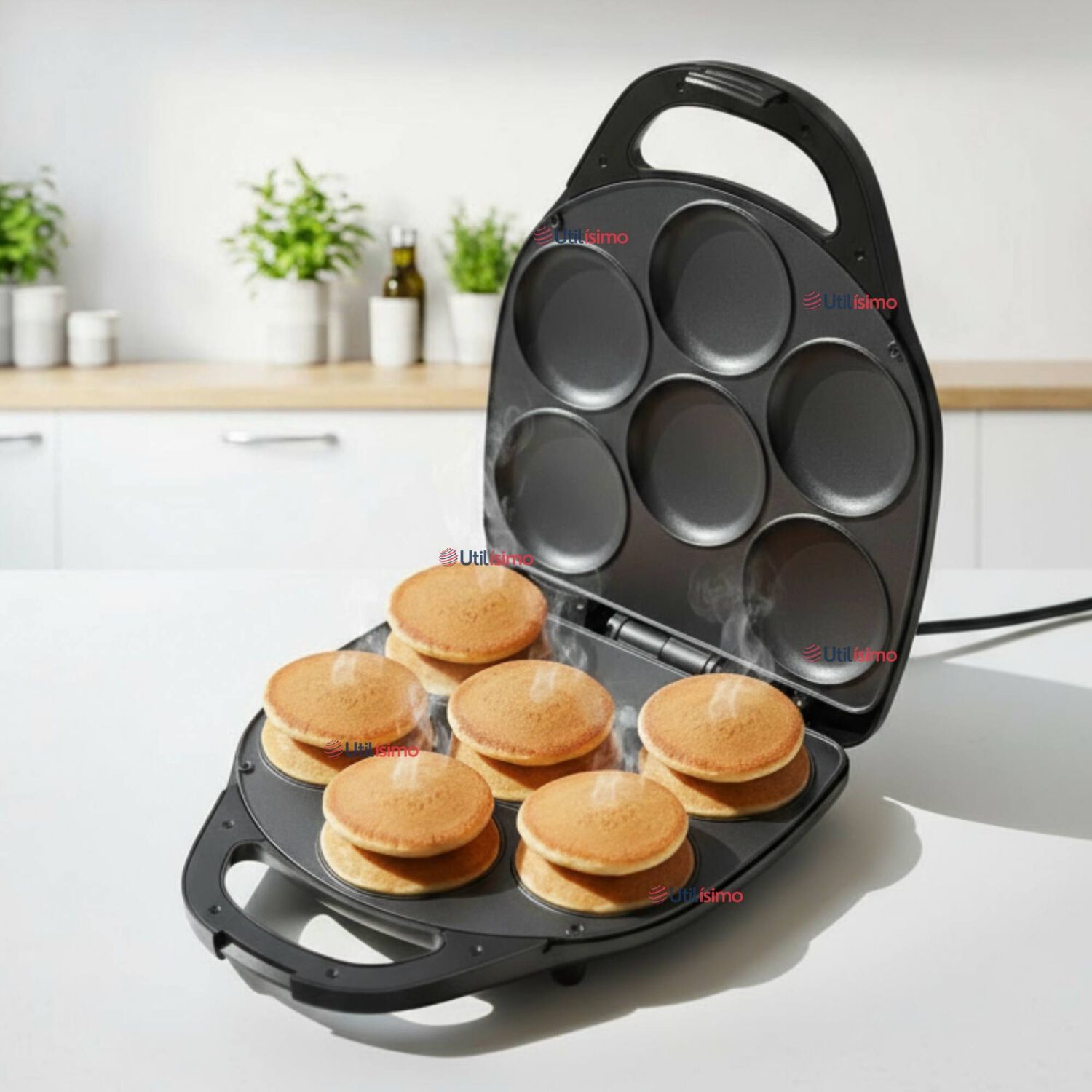 M&aacute;quina De Muffins Mini Panqueques Arepas Huevos Pasteles image number 0.0