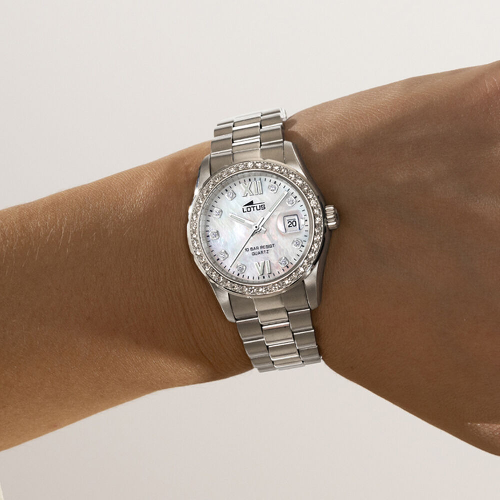 Reloj 18933/1 Lotus Beige Mujer The Ambassadors Collection image number 1.0