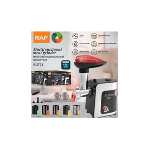 Picadora De Carne Multifuncional Electrica R.2703 Picadora Multifuncional
