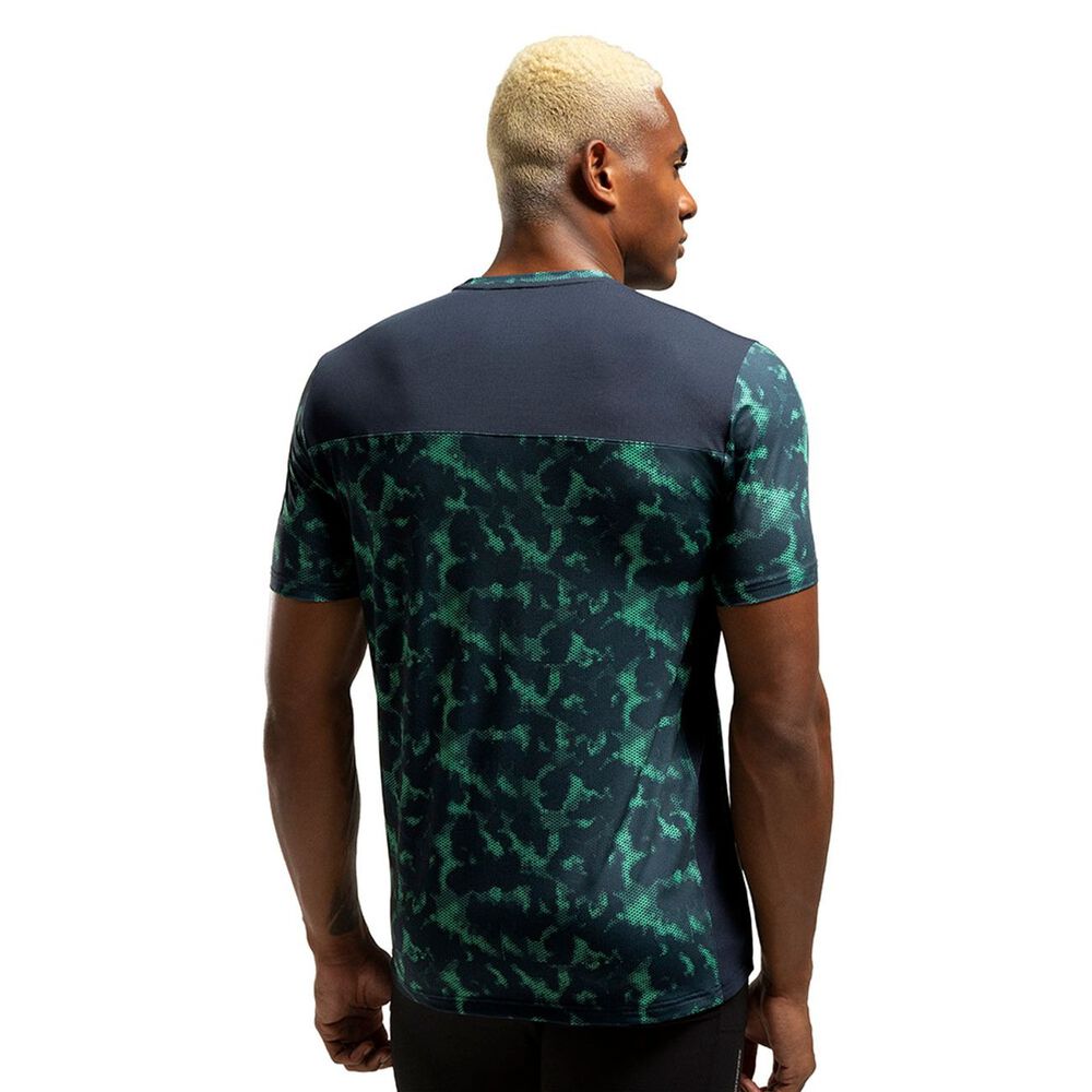 Polera Stamp Azulada Hombre image number 3.0