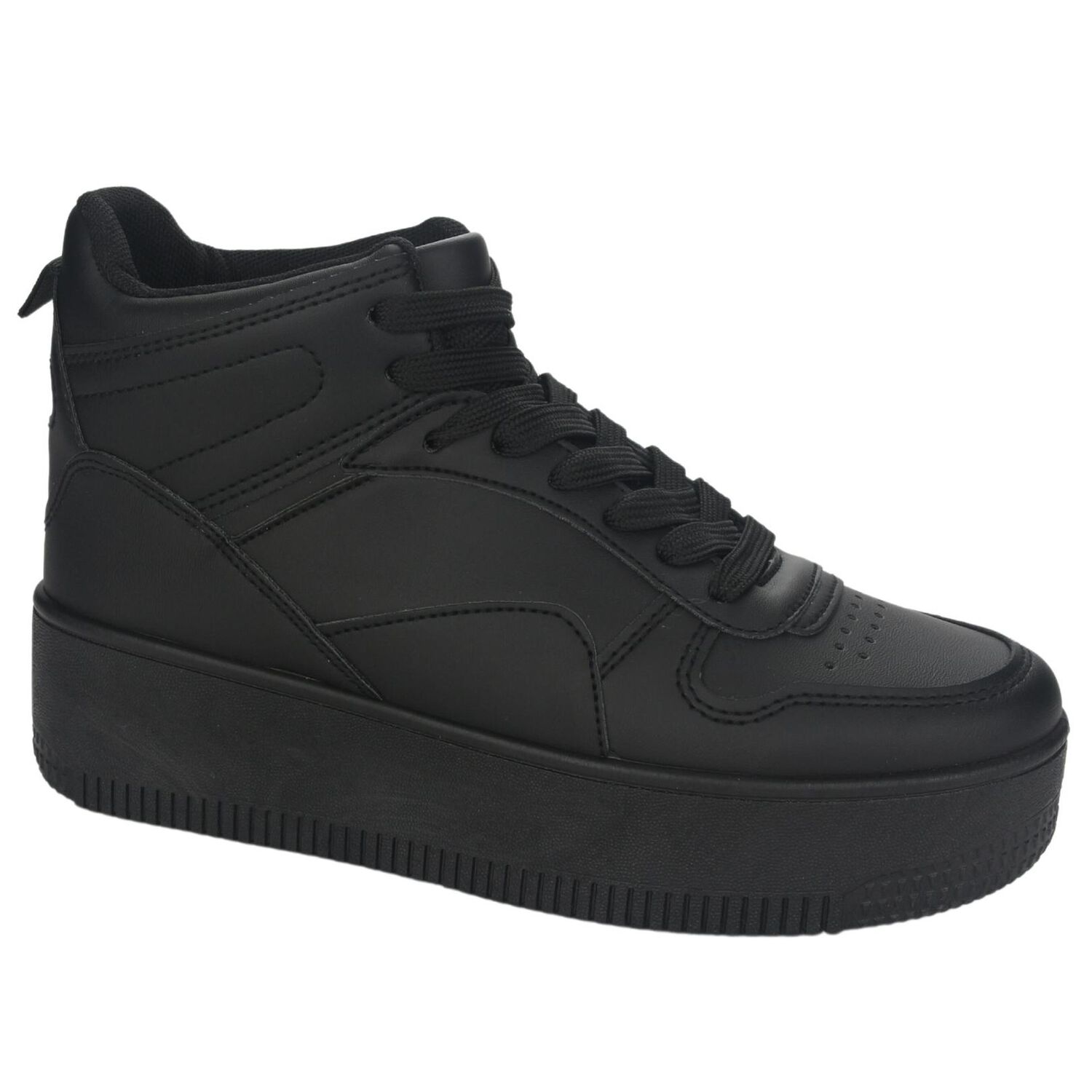Zapatilla Chalada Mujer Metta-8 Negro Plataforma image number 0.0