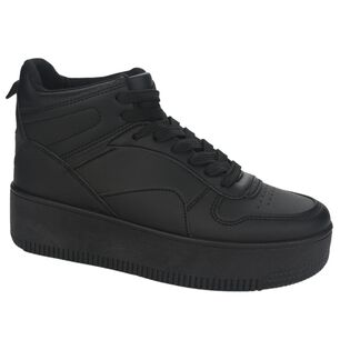 Zapatilla Chalada Mujer Metta-8 Negro Plataforma