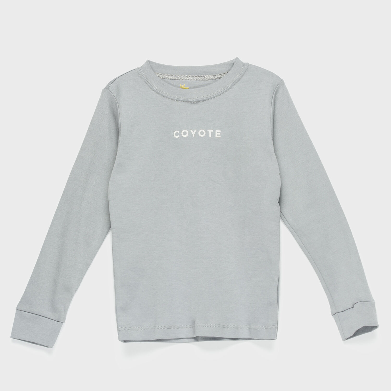 Polera Gris Coyote Blanco Algod&oacute;n Peruano image number 0.0