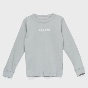 Polera Gris Coyote Blanco Algod&oacute;n Peruano