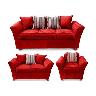 Juego De Living Elegant Detail Minesota 3-2-1 / 6 Cuerpos, 6 Cuerpos