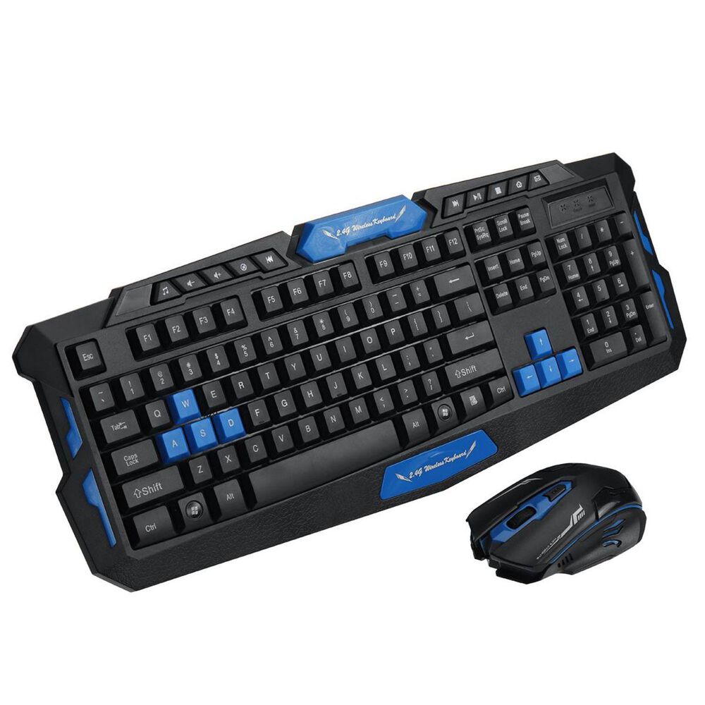Kit Gamer Teclado + Mouse Inalámbrico Hk8100 image number 0.0