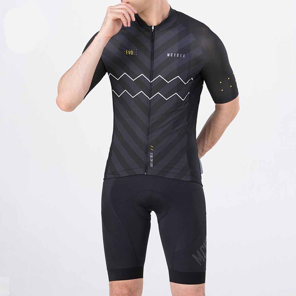 Jersey Manga Corta My052 Blacky L image number 7.0