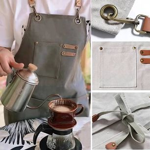 Delantal Pechera Unisex Multiuso Hogar Trabajo Parrilla