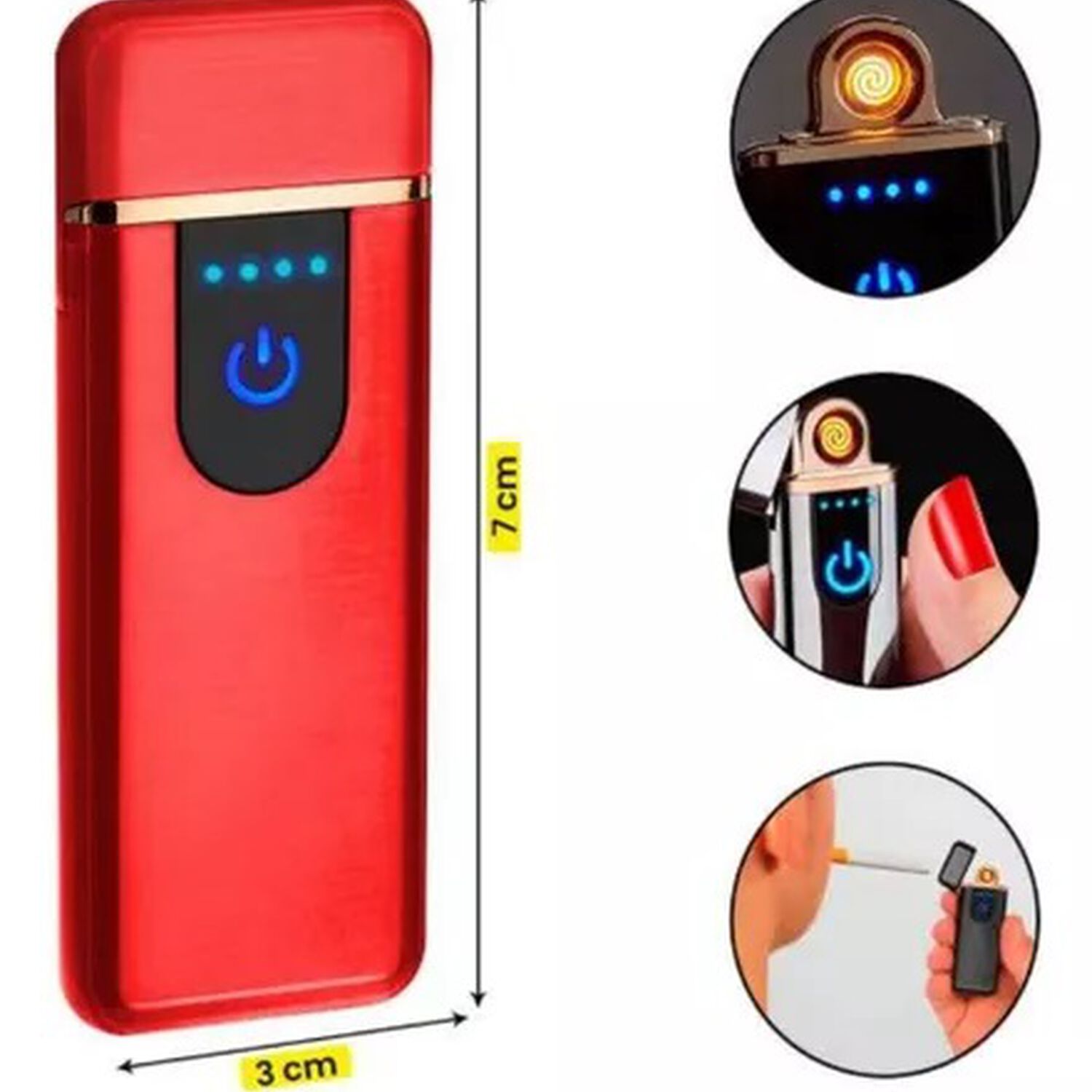 Encendedor Tungsteno Recargable Usb Lighter El&eacute;ctrico Catal&iacute;tico image number 7.0