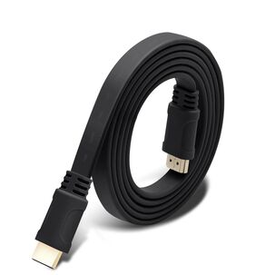 Cable Hdmi Plano De 3 Metros Con Compatibilidad 4k/fhd Ft30