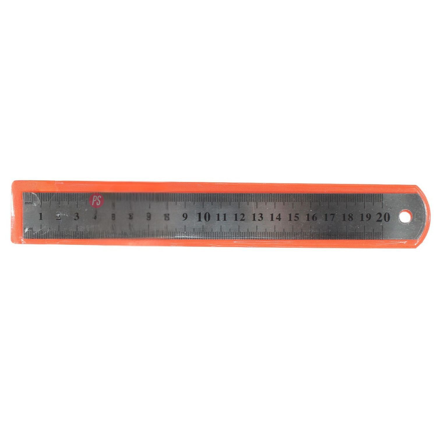 Regla Metalica 20 Cm Con Funda Protectora - Ps image number 2.0