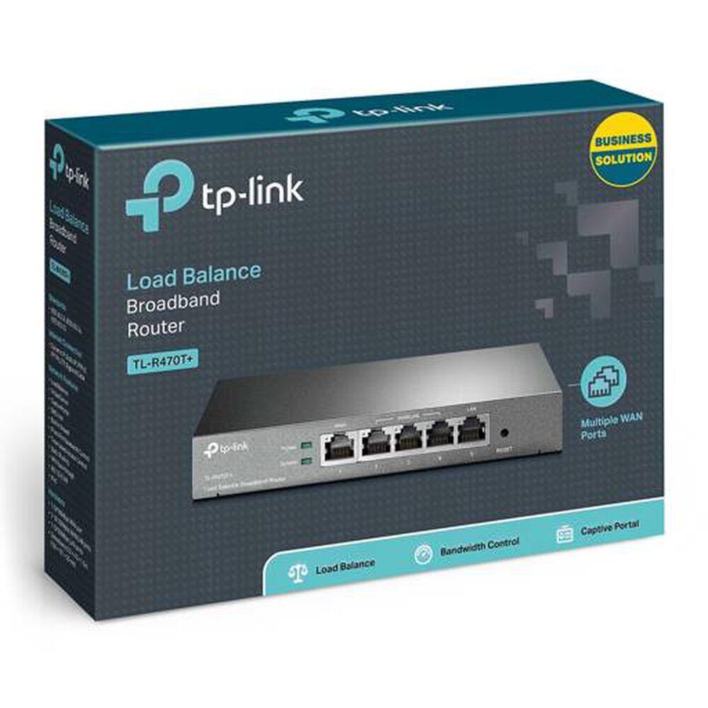 Router De Banda Ancha De Balance De Carga Tp-link Tl-r470t+, 3 Puertos Wan/lan Intercambiables image number 2.0