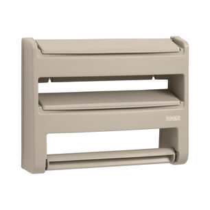 Dispensador Portarrollo Triple Taupe Rimax