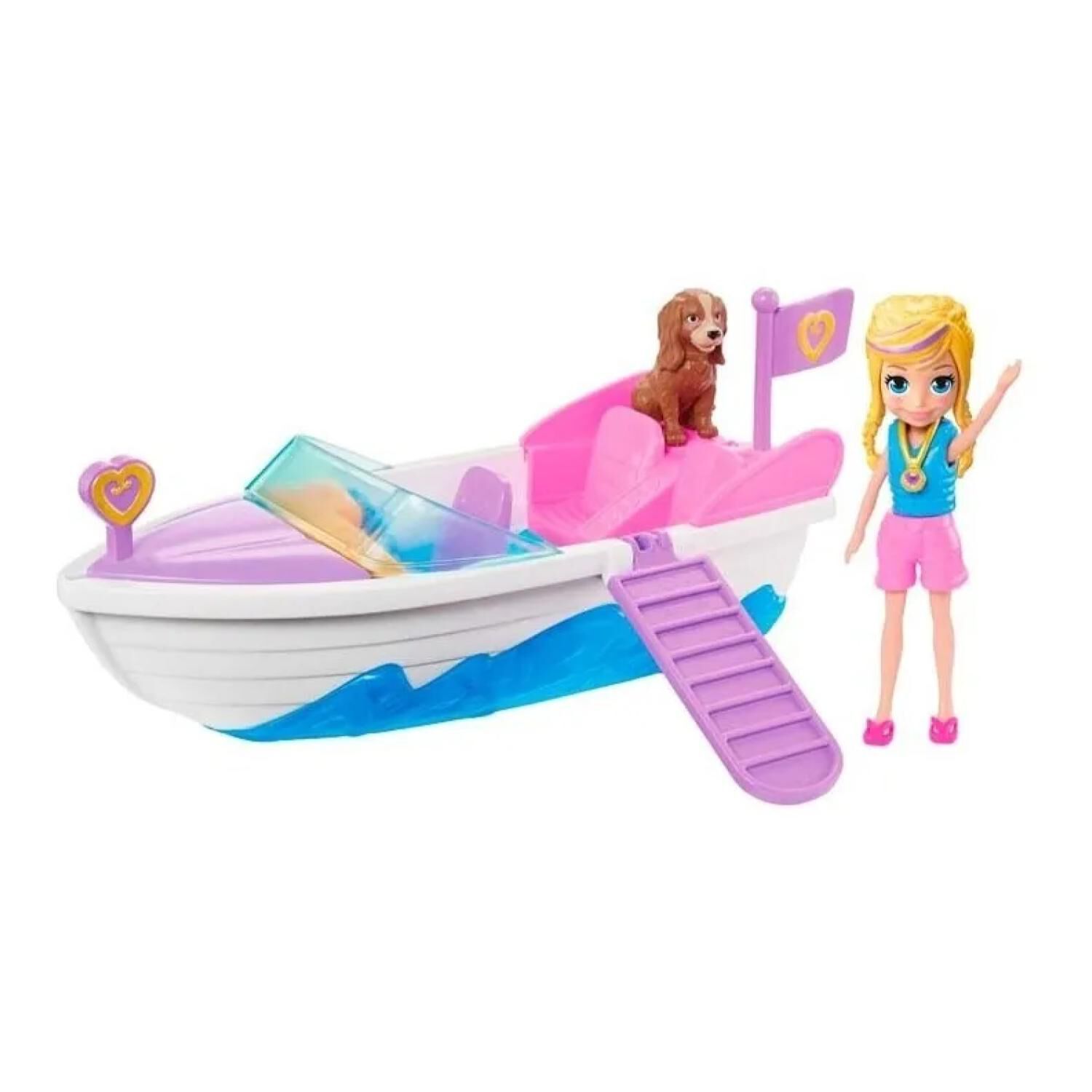 Juguete Aventura Acuatica Lancha Infantil Polly Pocket image number 0.0
