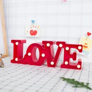 Lampara Led Love A Pilas Candy Bar Fiesta Niños