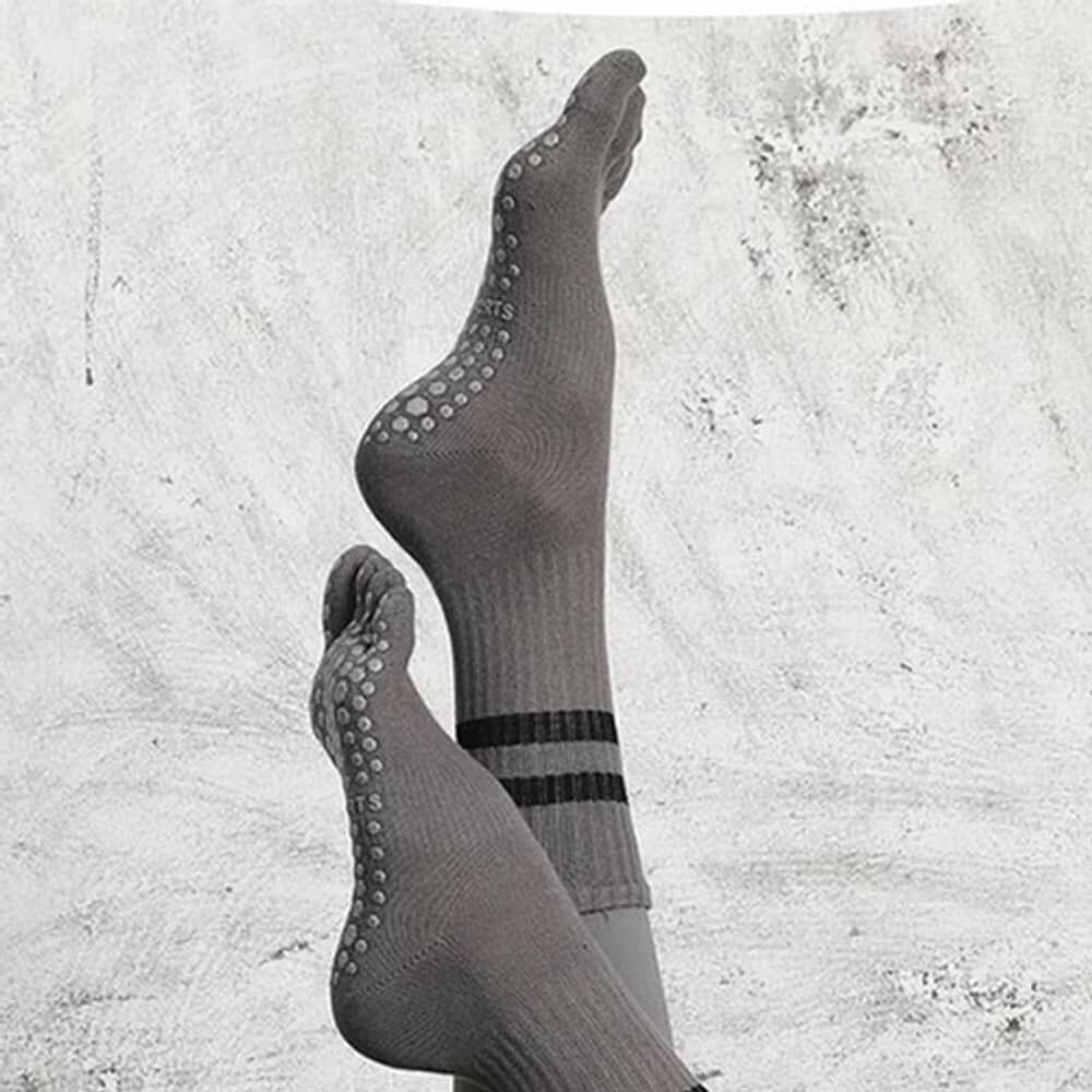 Calcetines T&eacute;rmicos Con Dedos Antideslizantes Yoga Deporte image number 2.0