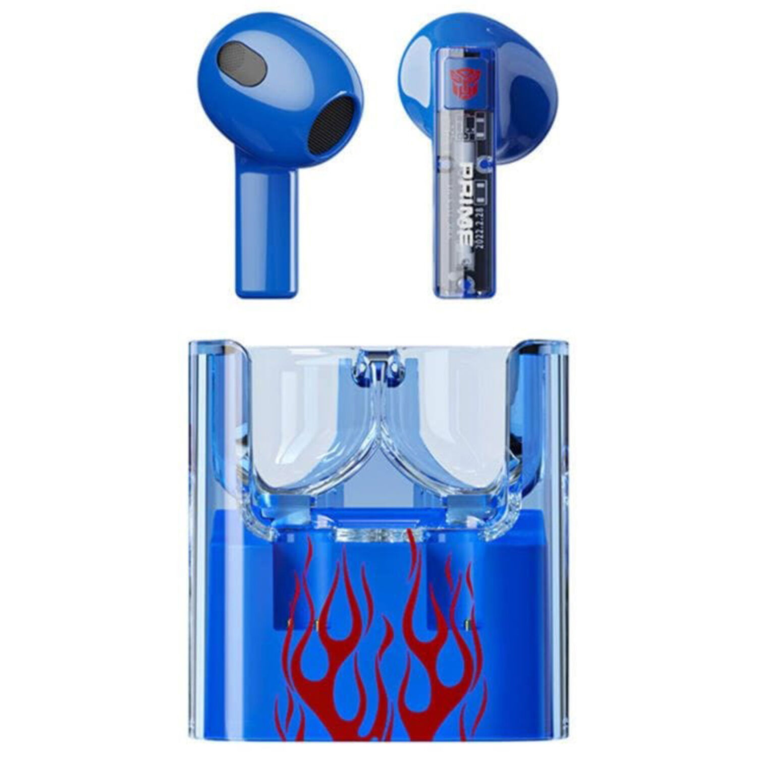 Aud&iacute;fonos Bluetooth Transformers Azul Tf-t08 - Ps image number 0.0