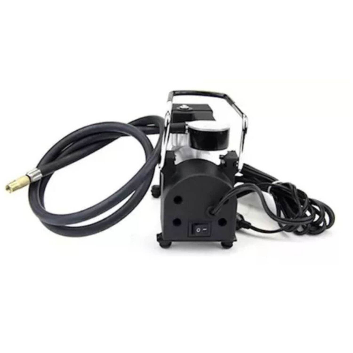 Compresor Aire Metalico Vehiculo 12v Auto Moto Alta Potencia image number 2.0