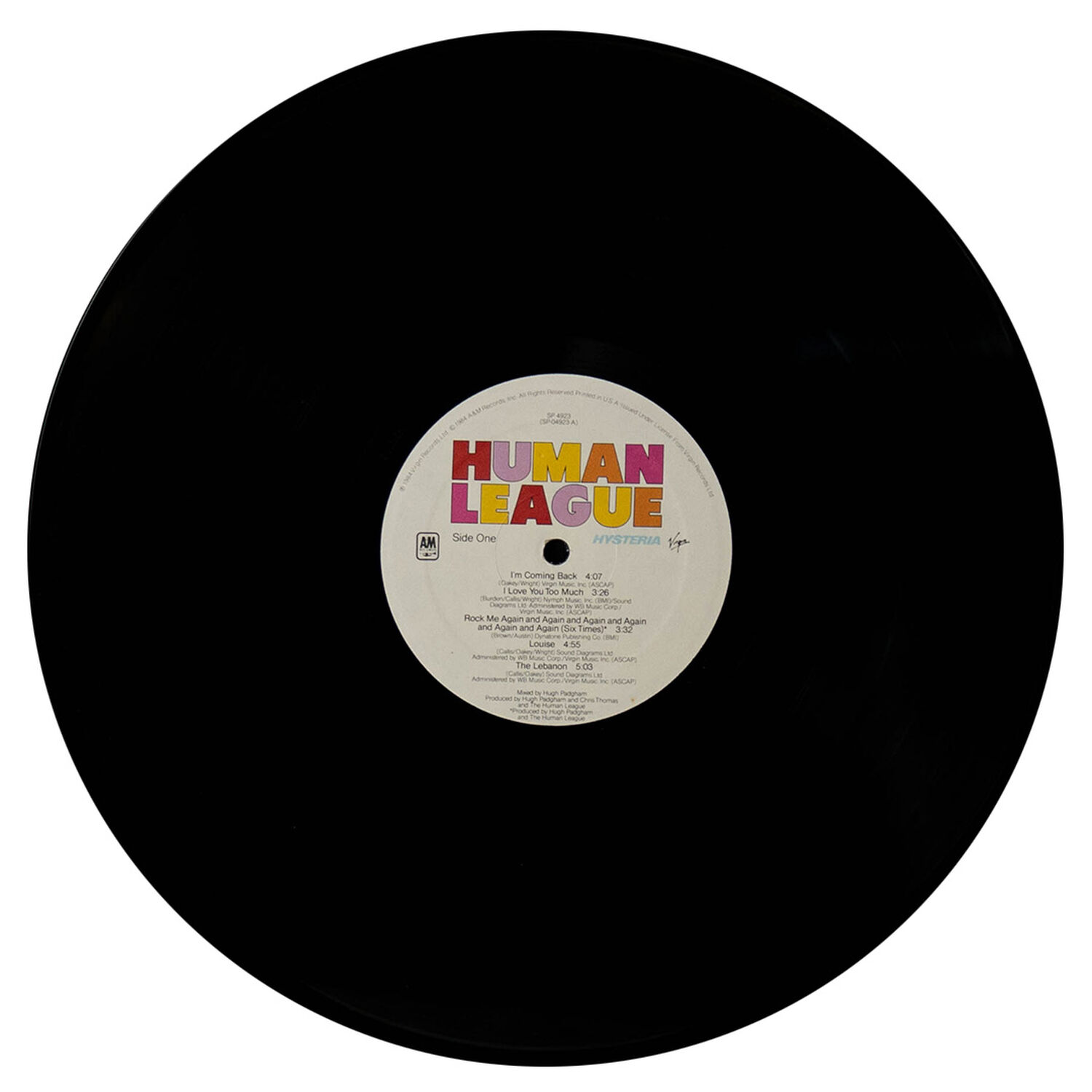 Human League - Hysteria | Vinilo Usado image number 2.0
