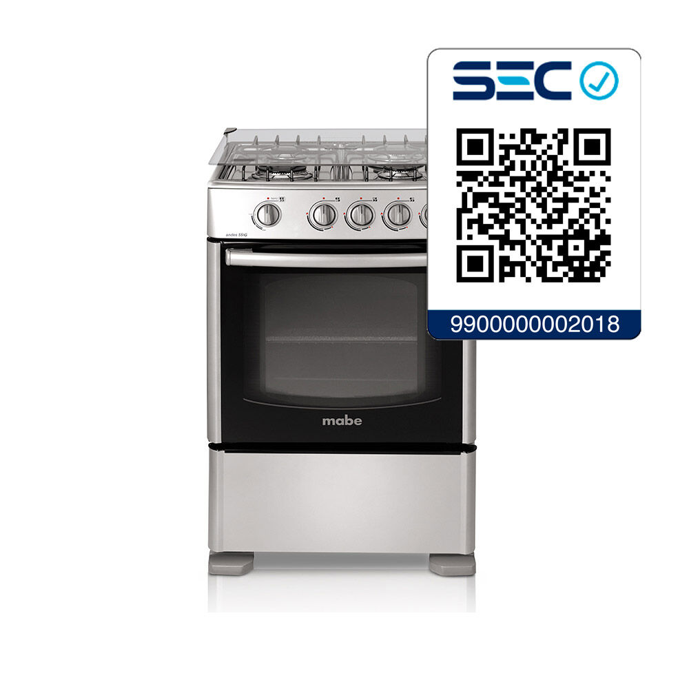 Cocina Mabe Cmc5515Gch-1 / 4 Quemadores image number 3.0
