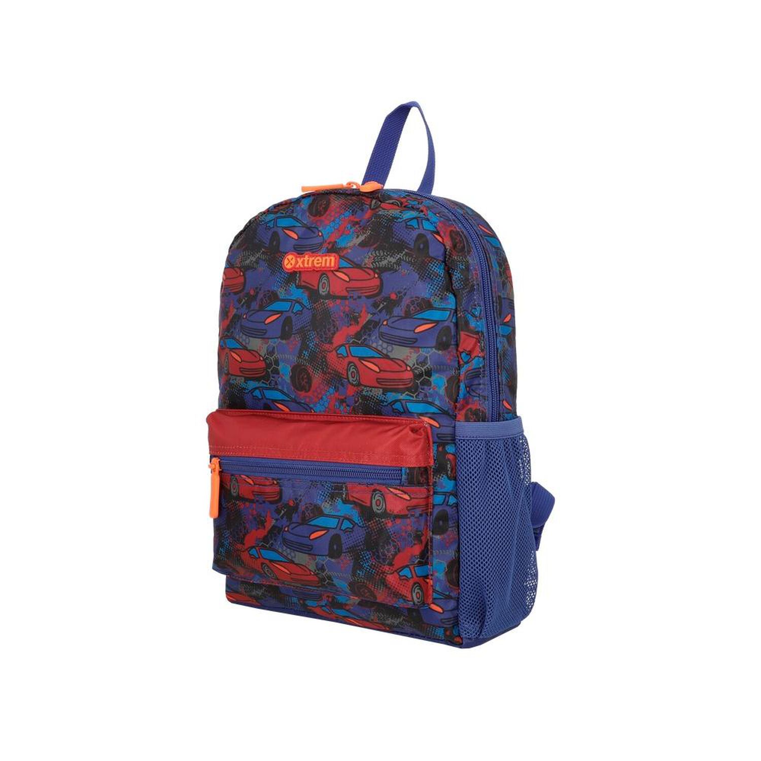 Minipack 6xt Mochila Ni&ntilde;o Xtrem Auto Azul image number 1.0